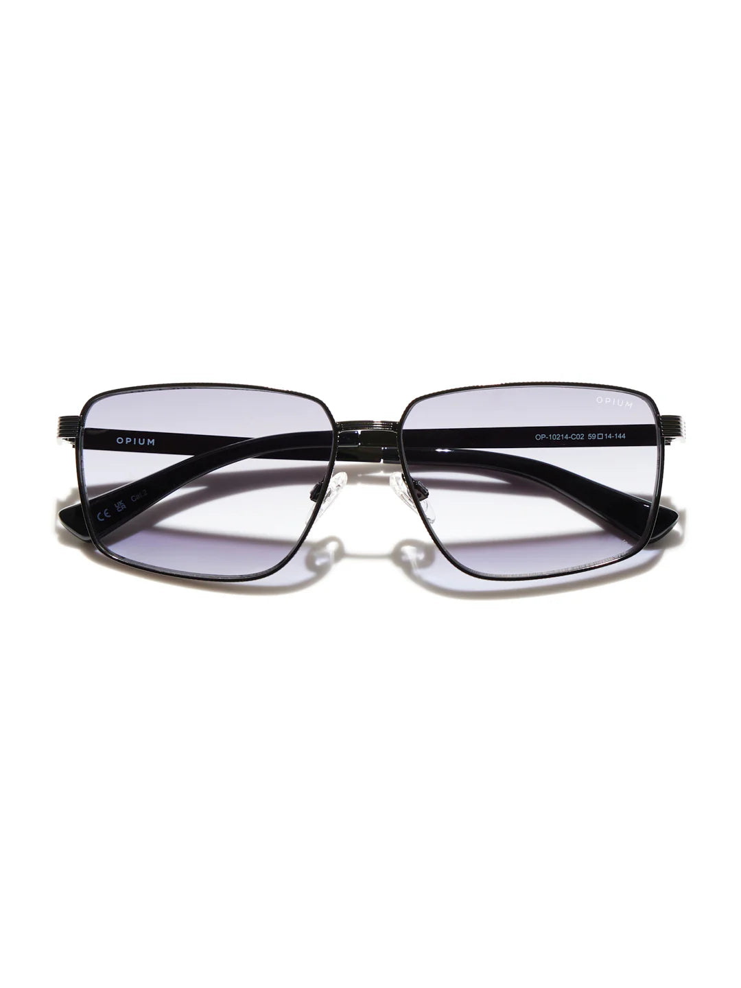 OPIUM OP-10214 Sunburst Men's UV Protection Rectangular Sunglasses