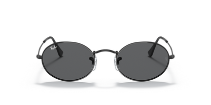RB3547- RAYBAN OVAL SUNGLASS - Black