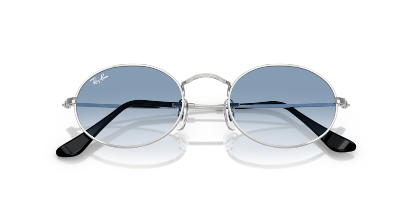 RB3547 - RAYBAN OVAL SUNGLASS - Silver