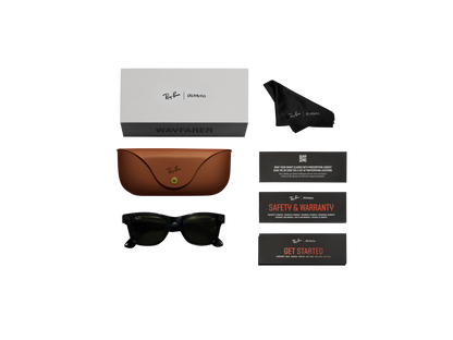 Ray-Ban | Meta Wayfarer Shiny Black RW400660171 - NEW ARRIVAL
