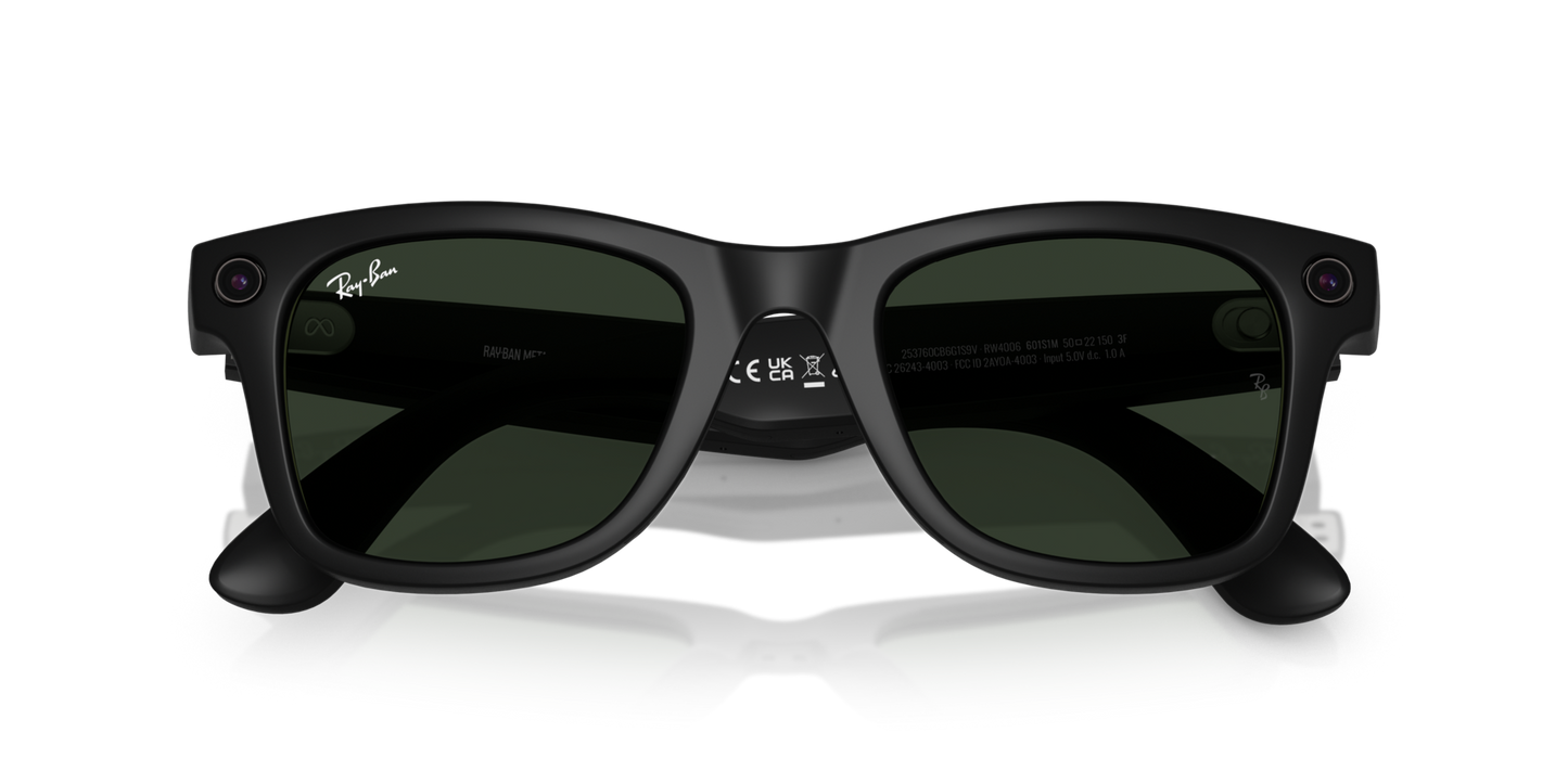 Ray-Ban | Meta Wayfarer Matte Black TRANSITIONAL - RW4006601S1M