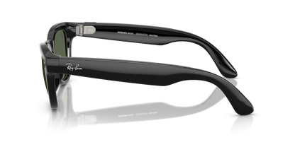Rayban  | Meta Skyler Shiny Black -  G15 Green