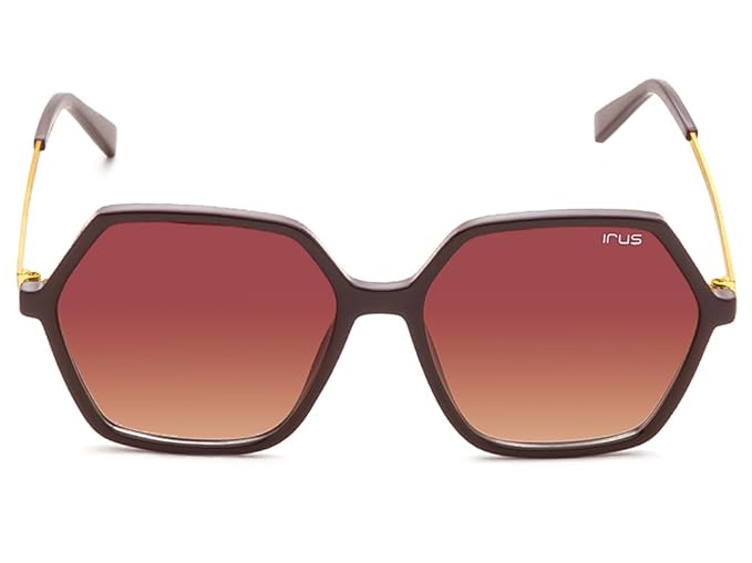 IRUS - HEXAGON | WOMEN - Shiny(Brown)