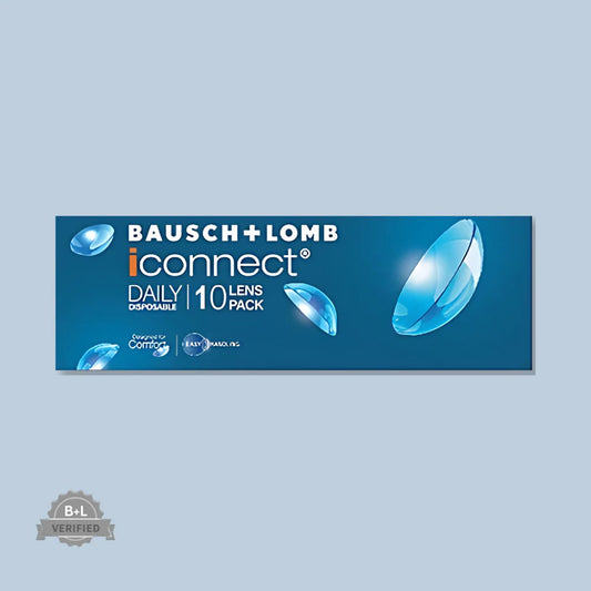 Bausch & Lomb Iconnect Daily Disposable (10 LENS PACK) - POWERED