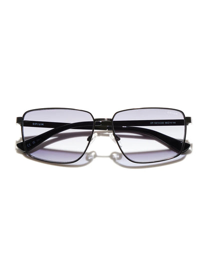 OPIUM OP-10214 Sunburst Men's UV Protection Rectangular Sunglasses