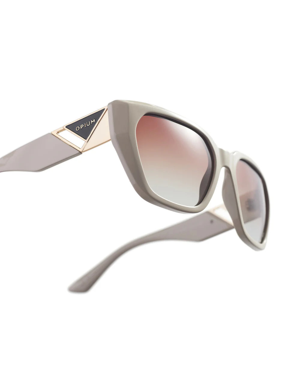 OPIUM OP-10235 Fastball Women's Polarized & UV Protection Butterfly Sunglasses