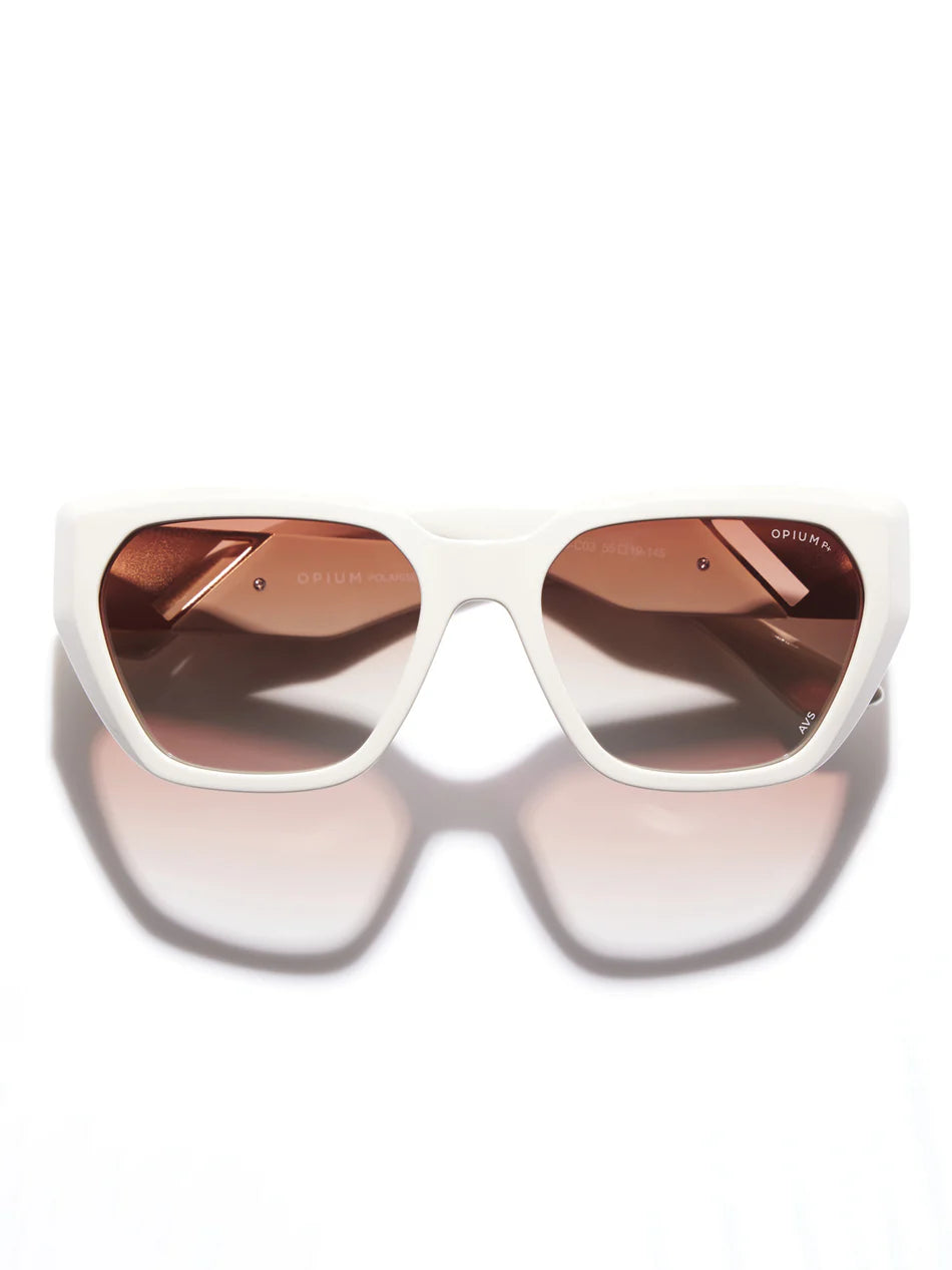 OPIUM OP-10235 Fastball Women's Polarized & UV Protection Butterfly Sunglasses