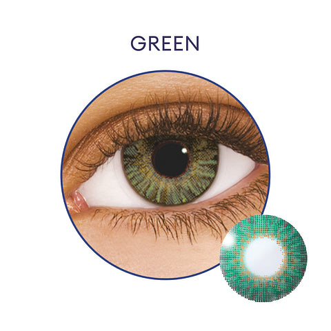 Freshlook Coloured AIROPTIX MONTHLY Powered - 2 LENS PACK (New) - AMERICA'S BEST CONTACT LENS